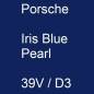 Preview: Porsche, Iris Blue Pearl, 39V / D3.